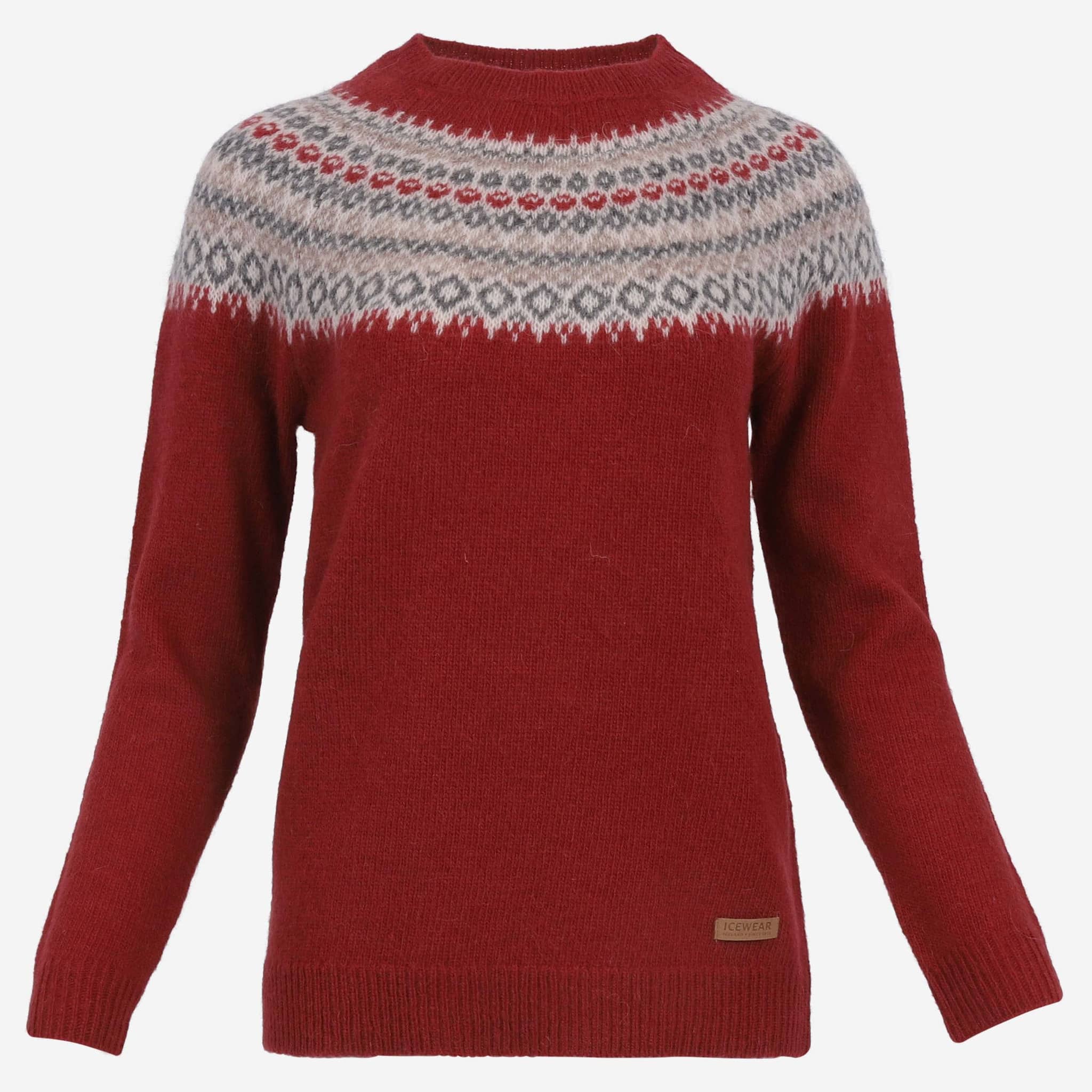 Fagradalsfjall traditional Icelandic wool sweater  